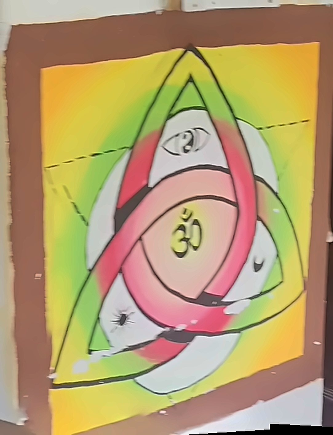 Om in a knot